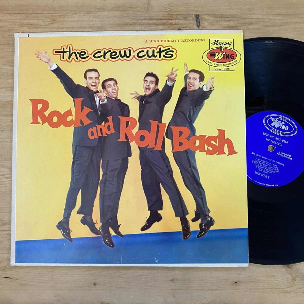 The Crew Cuts – Rock And Roll Bash 33RPM VG+ AJ37